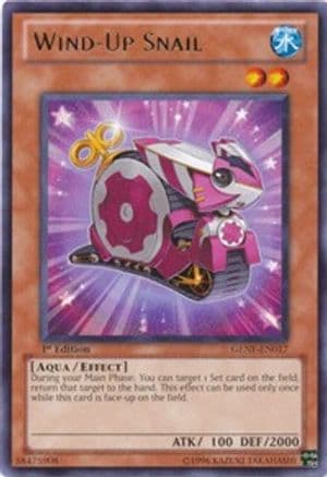 Wind-Up Snail [GENF-EN017] Rare