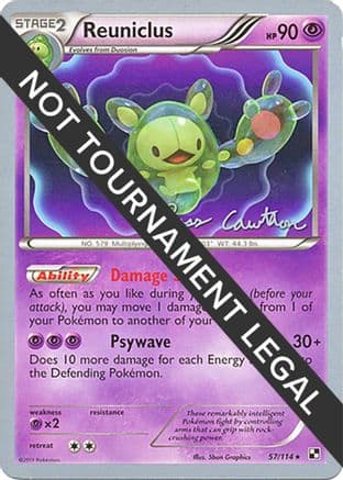 Reuniclus 2011 (Ross Cawthon) 057- World Championship Decks