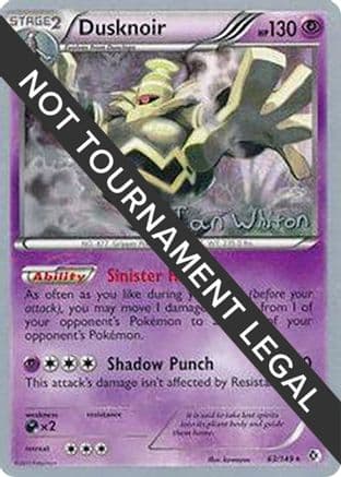 Dusknoir 2013 (Ian Whiton) 063- World Championship Decks