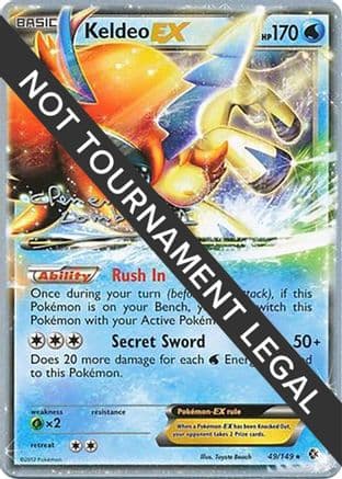 Keldeo EX 2013 (Clement Lamberton) 049- World Championship Decks