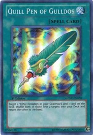 Quill Pen of Gulldos [GENF-EN058] Super Rare