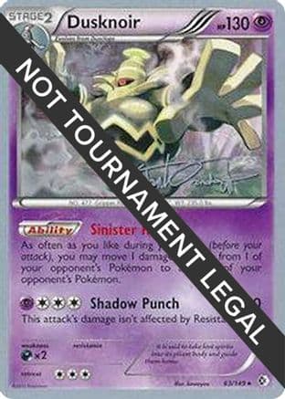 Dusknoir 2014 (Trent Orndorff) 063- World Championship Decks