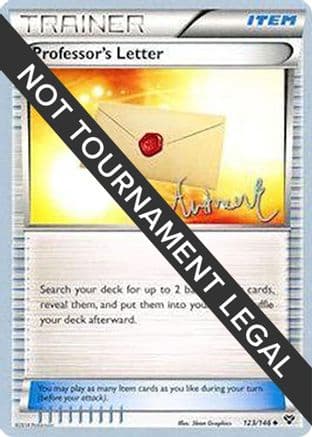 Professor's Letter 2014 (Andrew Estrada) 123- World Championship Decks