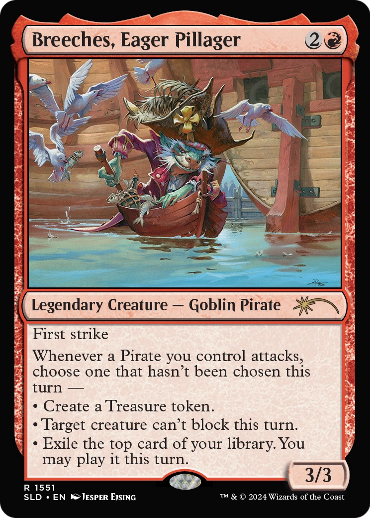 Breeches, Eager Pillager (-1551) [Secret Lair Drop Series]