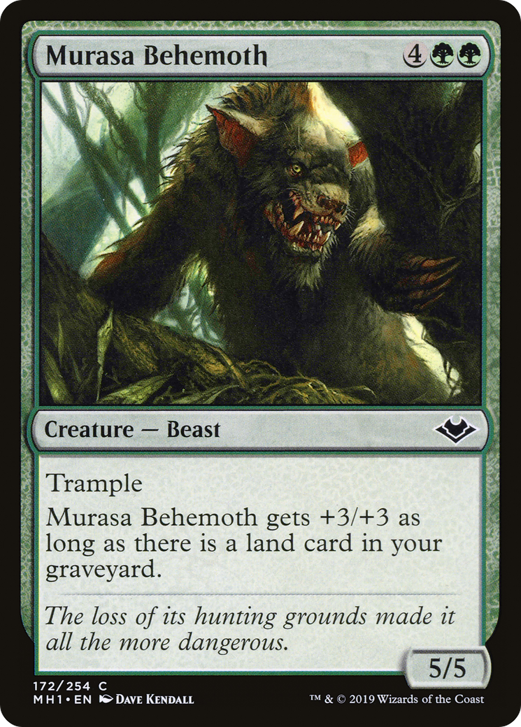 Murasa Behemoth [Modern Horizons] Foil
