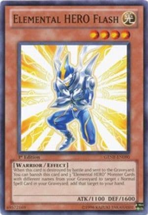 Elemental Hero Flash [GENF-EN090] Common
