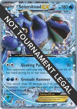 Seismitoad EX  (Patrick Martinez) 020- World Championship Decks