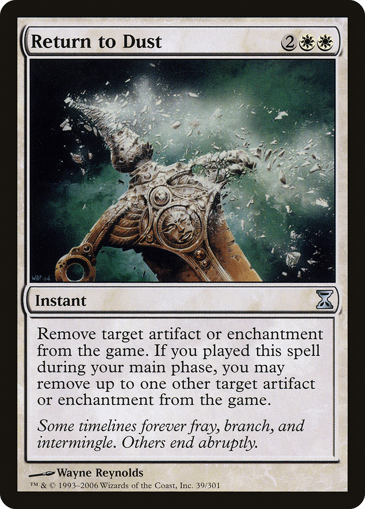 Return to Dust [Time Spiral] Foil