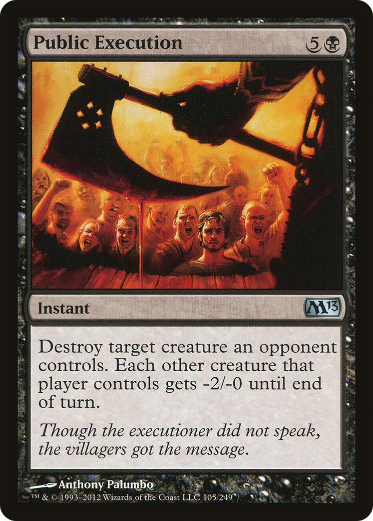 Public Execution [Magic 2013] Foil