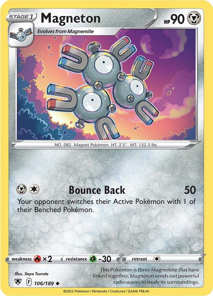 Magneton 106/189 (SWSH10: Astral Radiance) 