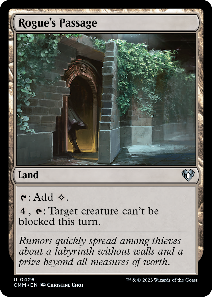 Rogue's Passage [Commander Masters] Foil