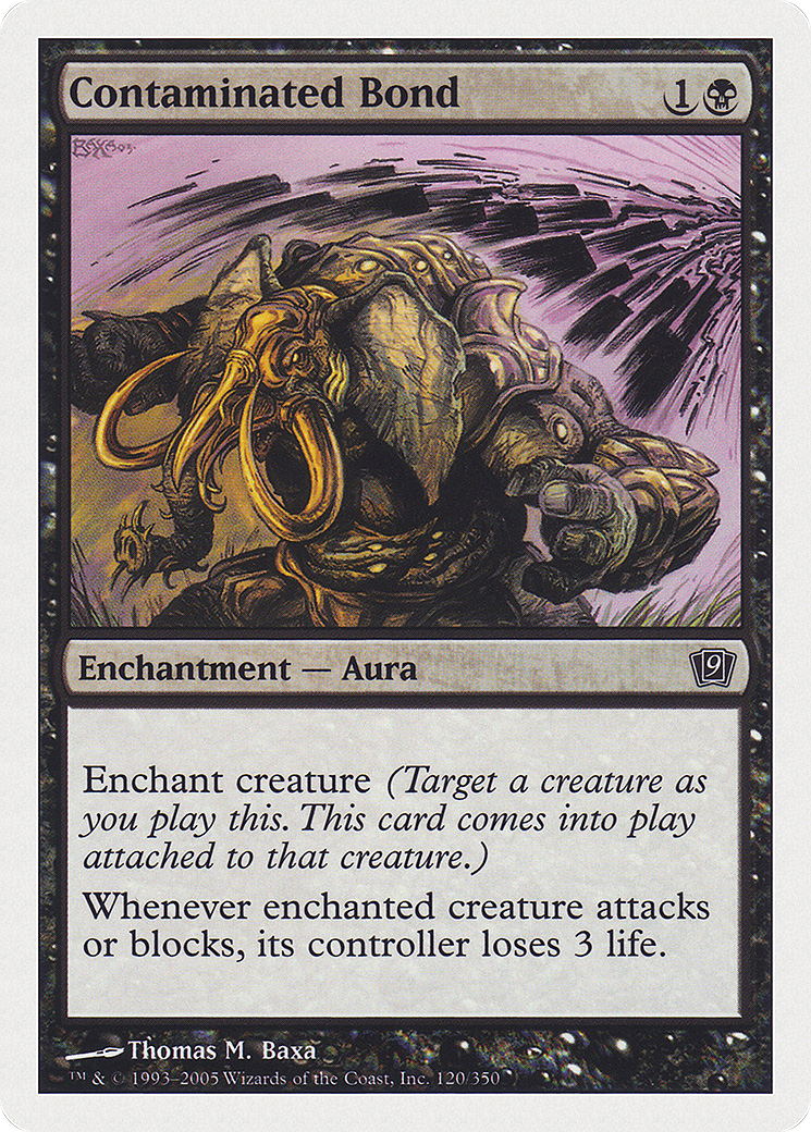 Contaminated Bond [Ninth Edition] Foil