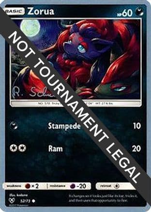 Zorua 2018 (Robin Schulz) 052- World Championship Decks