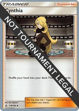 Cynthia 2019 (Shintaro Ito) 119- World Championship Decks