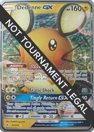 Dedenne GX 2019 (Haruki Miyamoto) 057- World Championship Decks