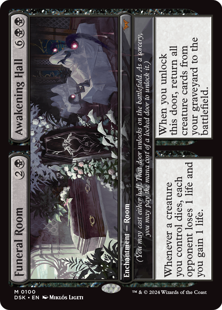 Funeral Room // Awakening Hall [Duskmourn: House of Horror] Foil