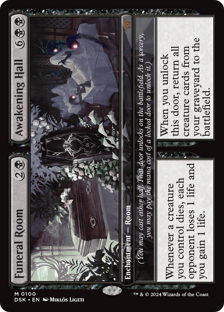 Funeral Room // Awakening Hall [Duskmourn: House of Horror] Foil