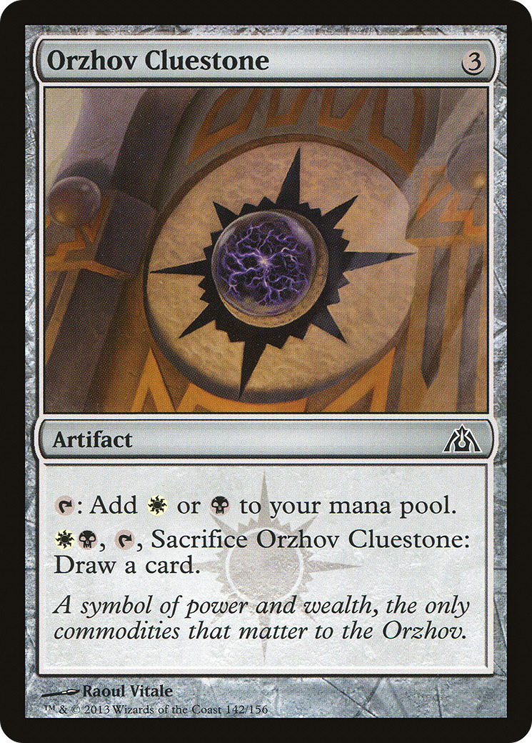 Orzhov Cluestone [Dragon's Maze] Foil