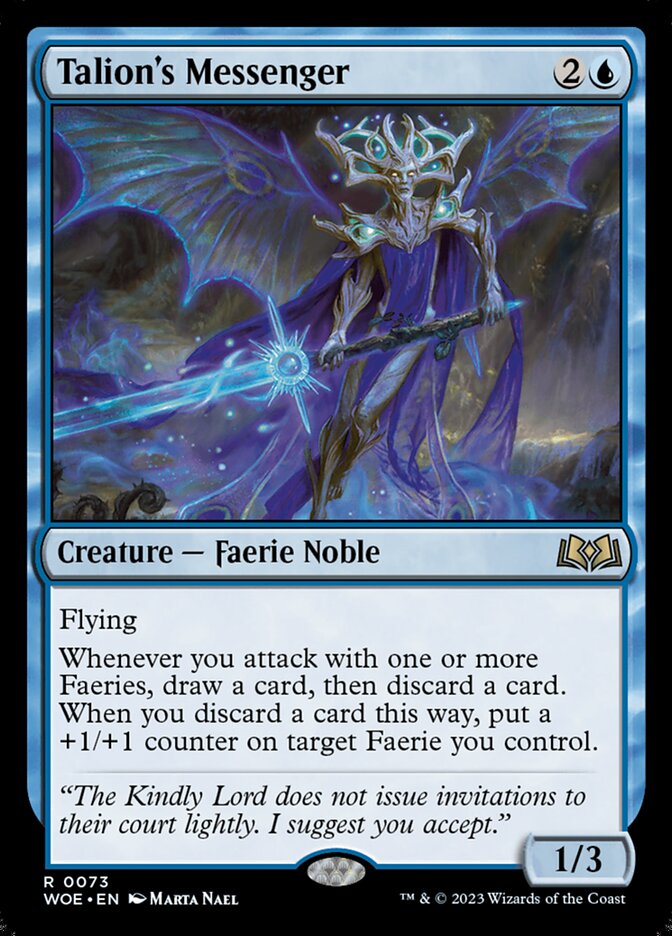 Talion's Messenger 73 (Wilds of Eldraine) 