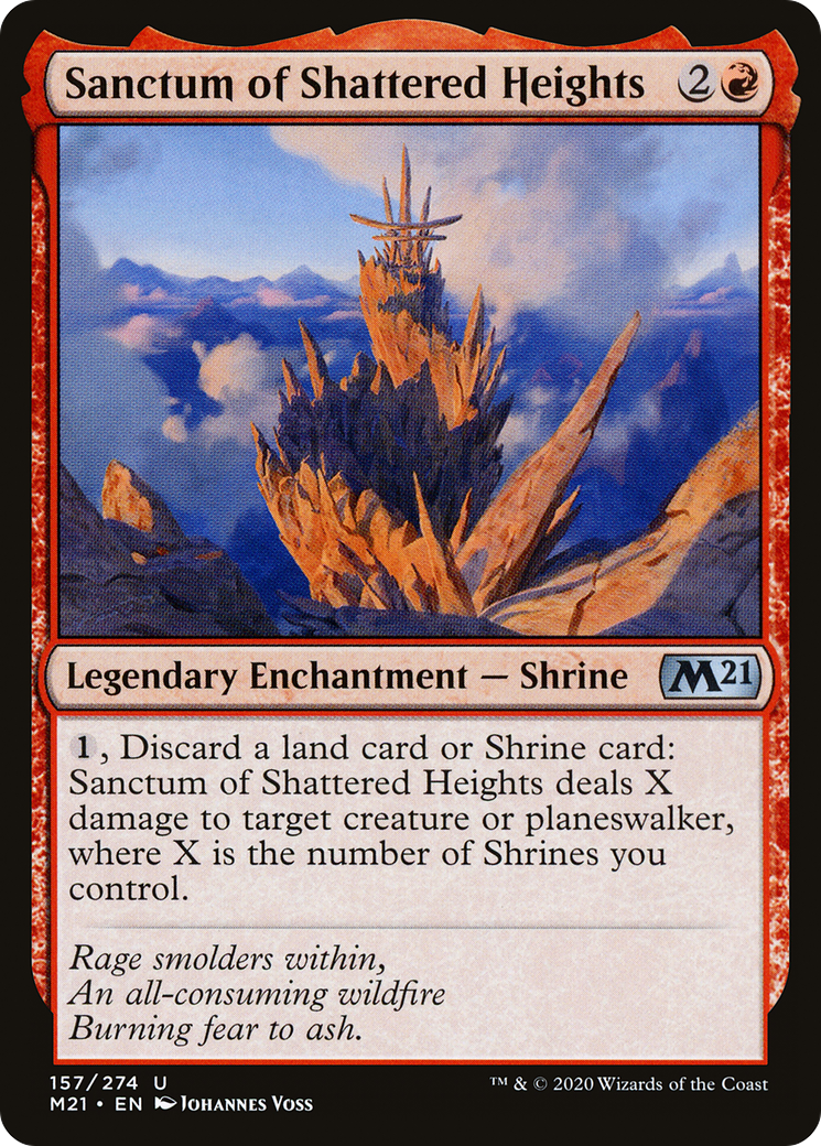 Sanctum of Shattered Heights [Core Set 2021] Foil