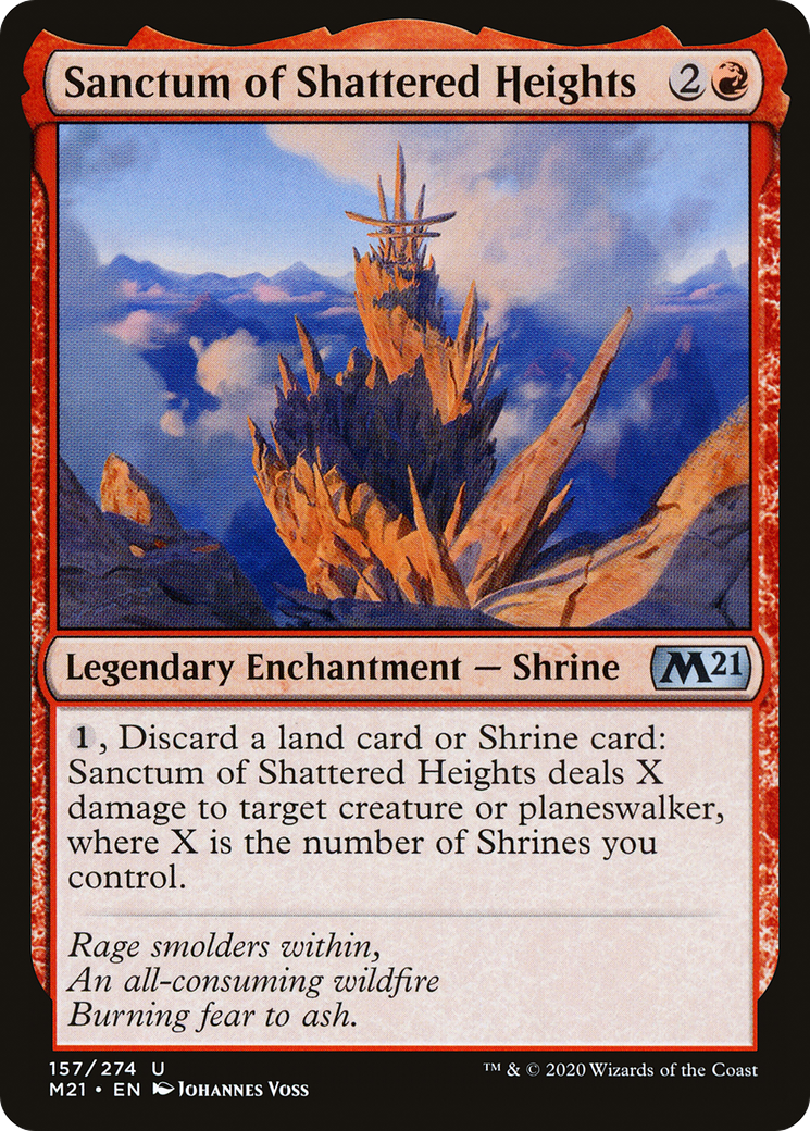 Sanctum of Shattered Heights [Core Set 2021] Foil