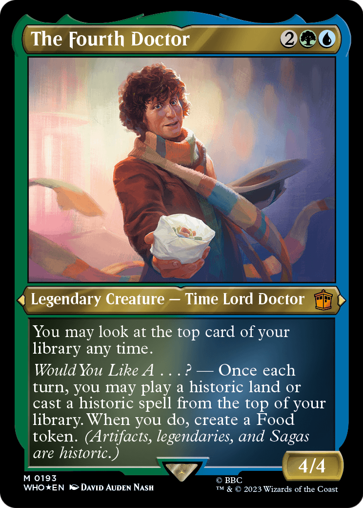 The Fourth Doctor (193) [Doctor Who]  Foil