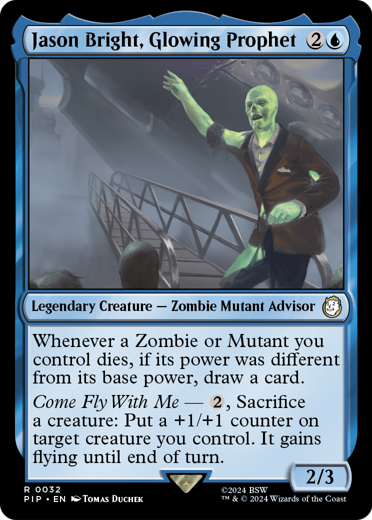 Jason Bright, Glowing Prophet [Fallout] Foil