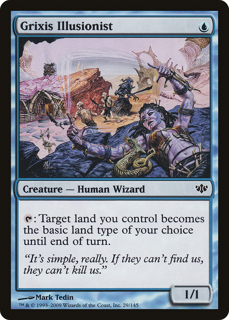 Grixis Illusionist [Conflux] Foil