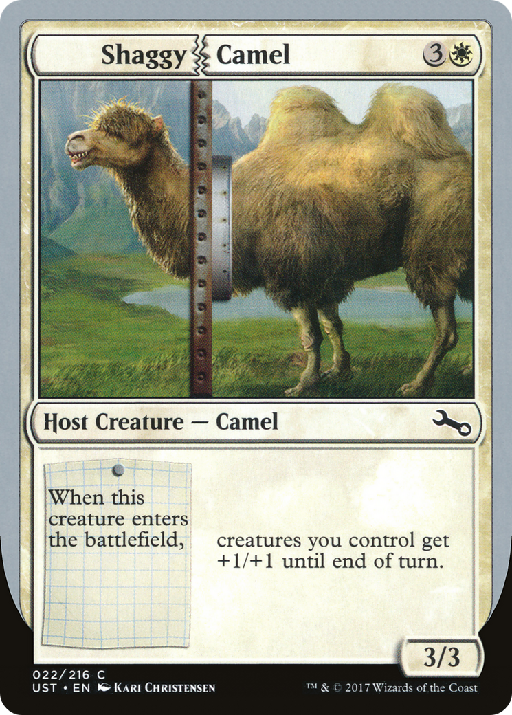 Shaggy Camel [Unstable] Foil