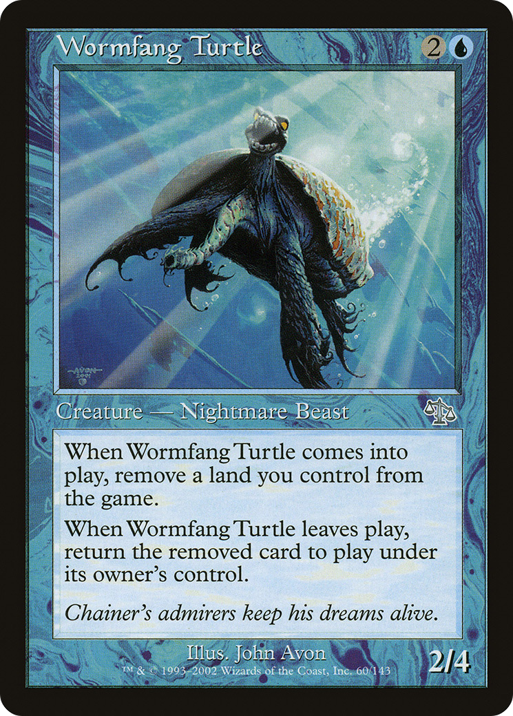 Wormfang Turtle [Judgment] Foil