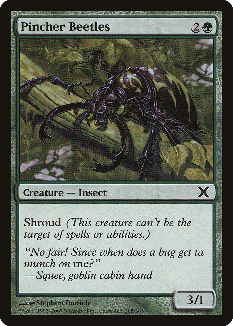 Pincher Beetles (10E-285) - Tenth Edition