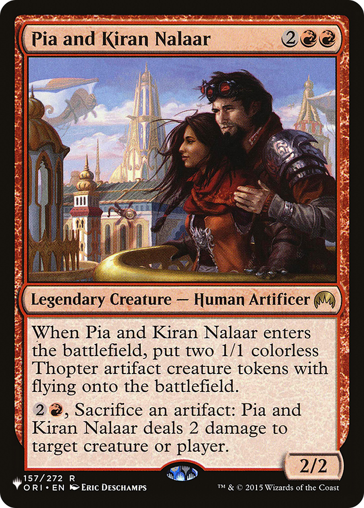 Pia and Kiran Nalaar |  (ORI-157) [The List]