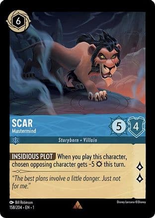 Scar - Mastermind (158/204) [The First Chapter] Cold Foil