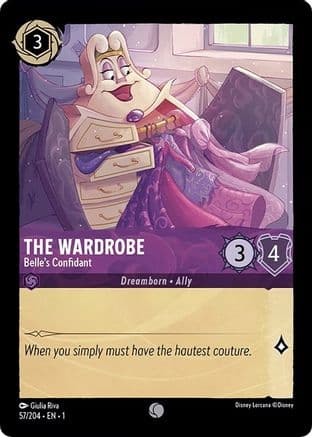 The Wardrobe - Belle's Confidant (57/204) [The First Chapter] Cold Foil