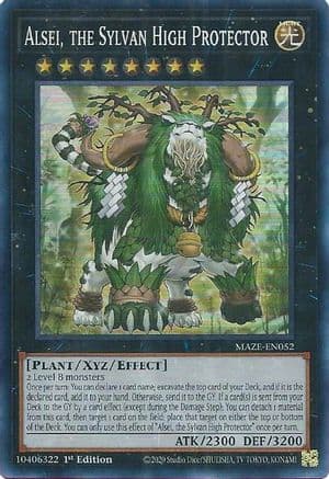 Alsei, the Sylvan High Protector [MAZE-EN052] Super Rare