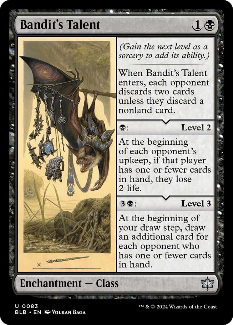 Bandit's Talent [Bloomburrow] Foil