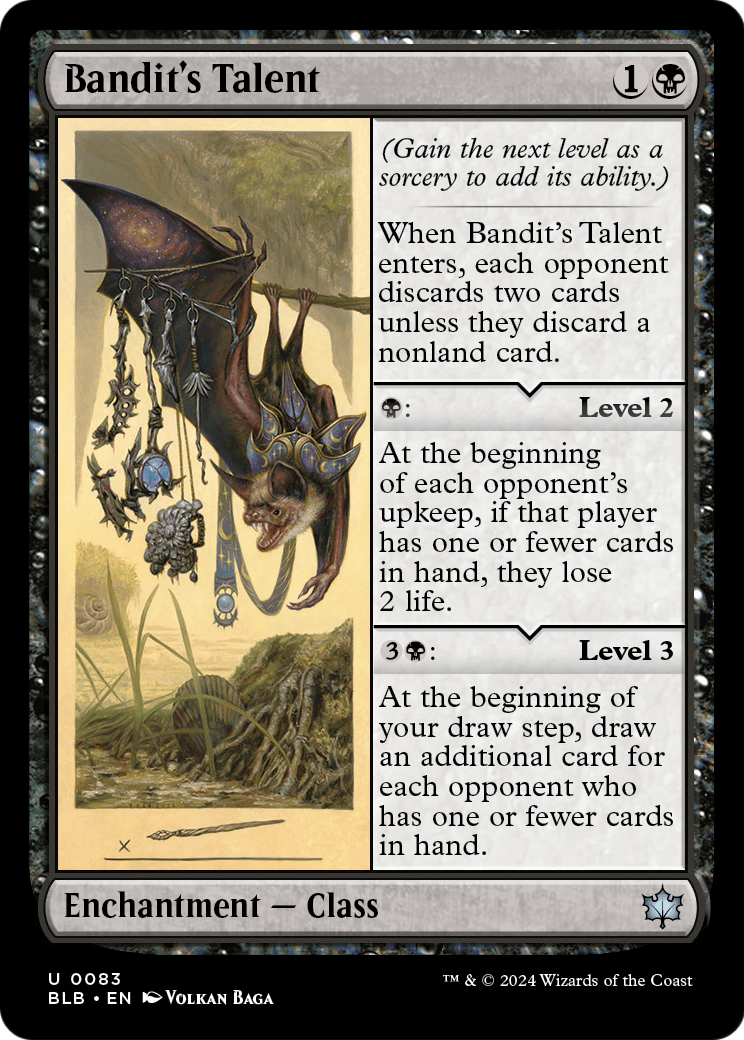 Bandit's Talent [Bloomburrow] Foil