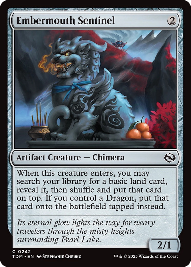 Embermouth Sentinel (242) [Tarkir: Dragonstorm]  Foil