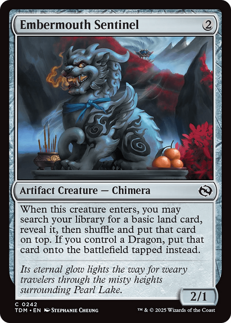 Embermouth Sentinel (242) [Tarkir: Dragonstorm]  Foil