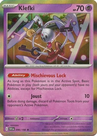 Klefki 096- SV01 Scarlet & Violet Base Set Reverse Holofoil