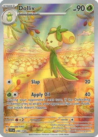 Dolliv 200/198 - SV01 Scarlet & Violet Base Set Holofoil