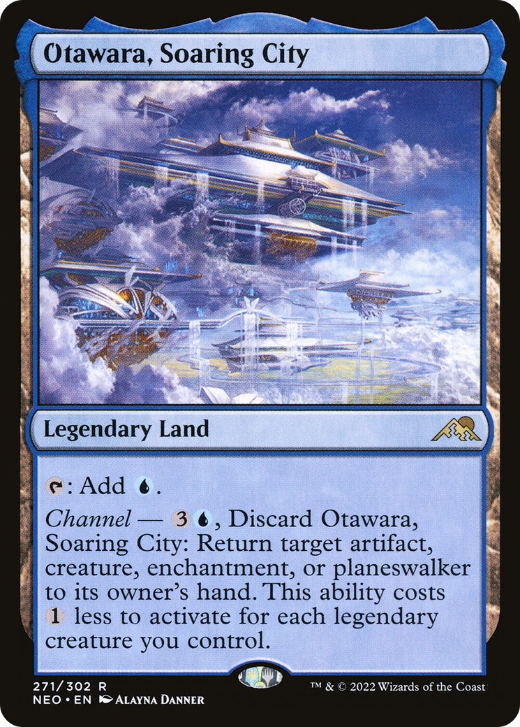 Otawara, Soaring City [Kamigawa: Neon Dynasty] Foil