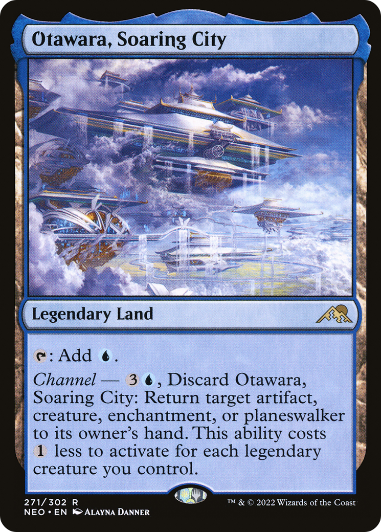 Otawara, Soaring City [Kamigawa: Neon Dynasty] Foil
