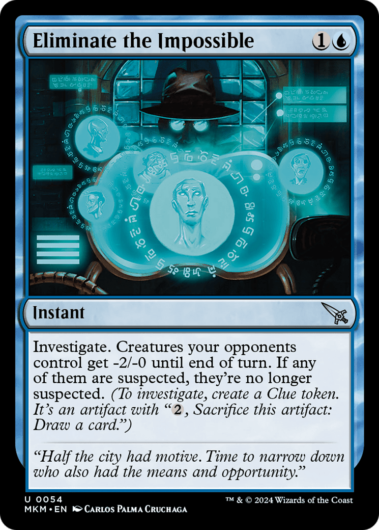 Eliminate the Impossible [Murders at Karlov Manor] Foil