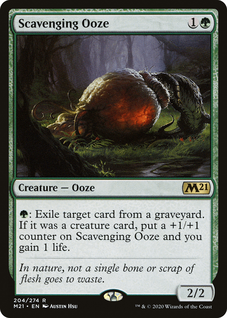 Scavenging Ooze [Core Set 2021] Foil
