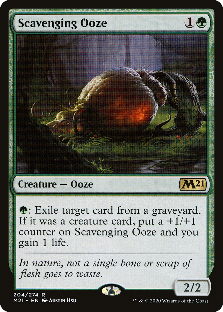 Scavenging Ooze [Core Set 2021] Foil