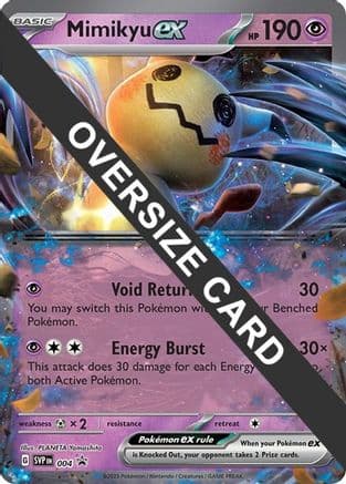 Mimikyu ex 004- Jumbo Cards Holofoil