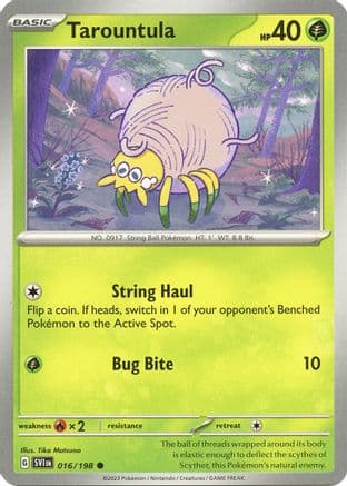 Tarountula 016/198 - SV01 Scarlet & Violet Base Set