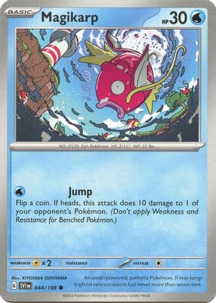 Magikarp 044- SV01 Scarlet & Violet Base Set Reverse Holofoil
