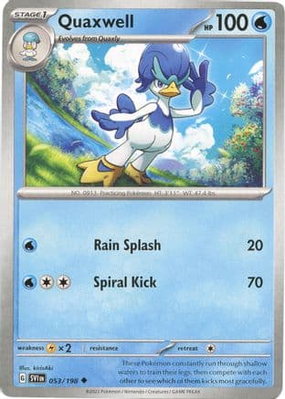 Quaxwell 053- SV01 Scarlet & Violet Base Set Reverse Holofoil